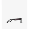Gafas de sol de montura cuadrada con detalle del logotipo Gafas de sol de montura cuadrada con detalle del logotipo