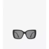 Gafas de sol polarizadas cuadradas con estampado Tubular Check