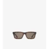 Gafas de sol rectangulares con logotipo Gafas de sol rectangulares con logotipo