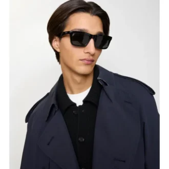 Gafas de sol rectangulares con logotipo 