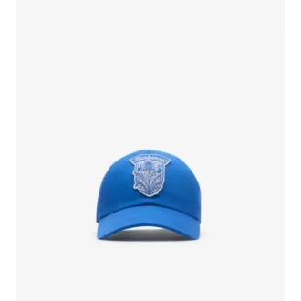 Gorra de béisbol de Gabardine con escudo de cardo