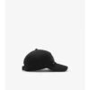 Gorra de béisbol de Gabardine con logotipo cursivo y estampado de cuadros Gorra de béisbol de Gabardine con logotipo cursivo y estampado de cuadros