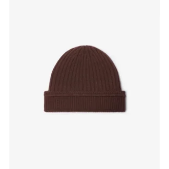 Gorro de lana con parche con el logotipo