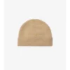 Gorro de lana y cachemira con lazo a cuadros Gorro de lana y cachemira con lazo a cuadros