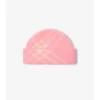 Gorro de mezcla de lana y mohair a cuadros Gorro de mezcla de lana y mohair a cuadros