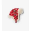 Gorro de trampero de lana a cuadros Gorro de trampero de lana a cuadros