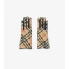 Guantes de lana y cachemira con estampado de cuadros Guantes de lana y cachemira con estampado de cuadros