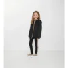 Leggings de nailon con ribetes de cuadros