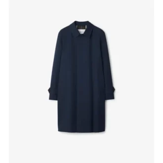Long Gabardine Car Coat