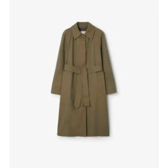 Long Gabardine Car Coat