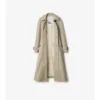 Long Gabardine Ellingham Fit-And-Flare Car Coat