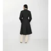 Long Nylon Car Coat with Hood