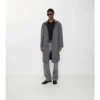 Long Reversible Check Wool Parkbury Car Coat Long Reversible Check Wool Parkbury Car Coat