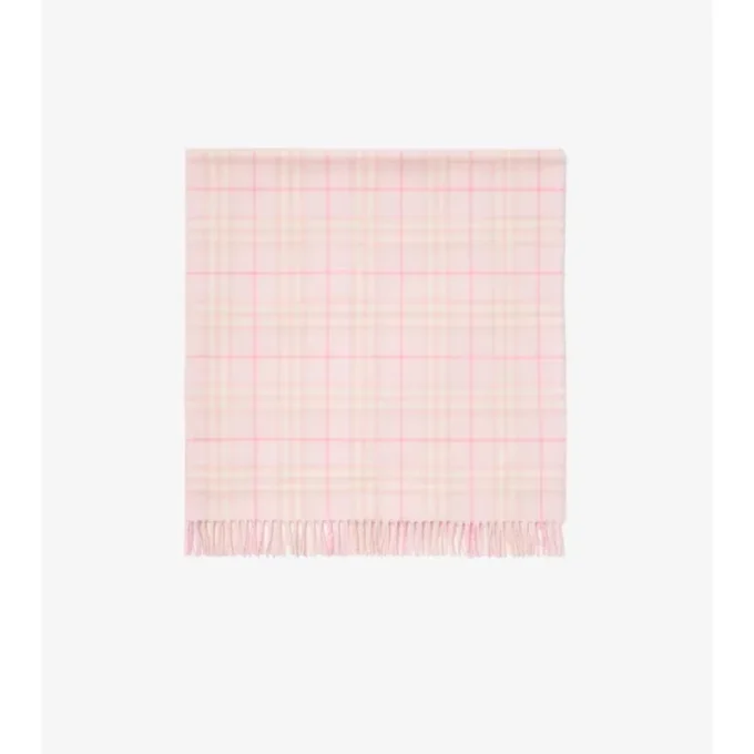 Manta para bebé de lana con estampado de cuadros Manta para bebé de lana con estampado de cuadros