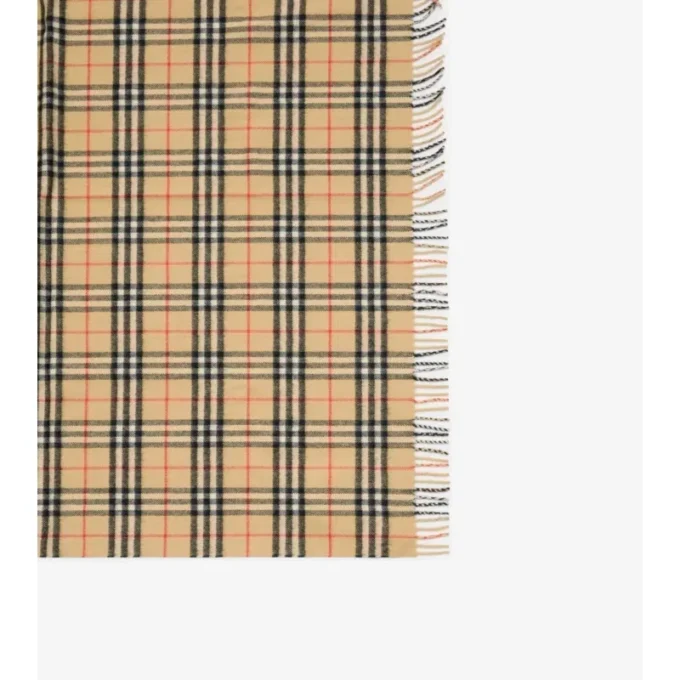 Manta para bebé de lana con estampado de cuadros Manta para bebé de lana con estampado de cuadros