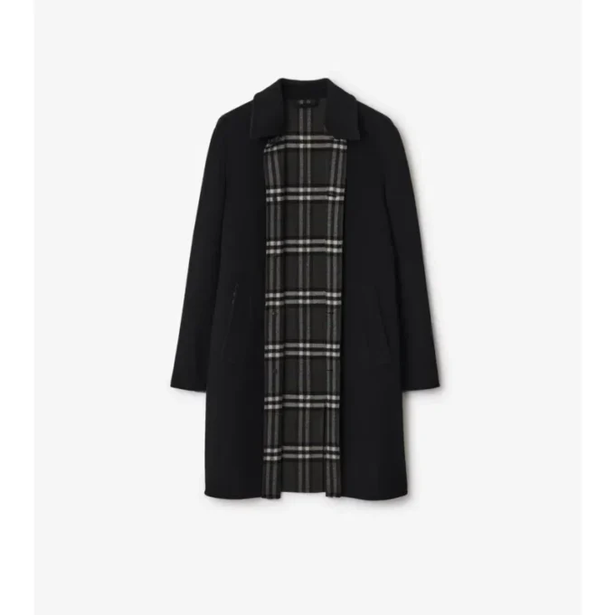 Mid-Length Wool Car Coat Mid-Length Wool Car Coat