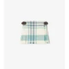 Mini kilt de mezcla de viscosa con estampado de cuadros