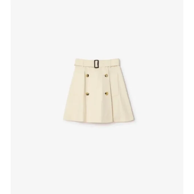 Minifalda tipo Gabardine Minifalda tipo Gabardine
