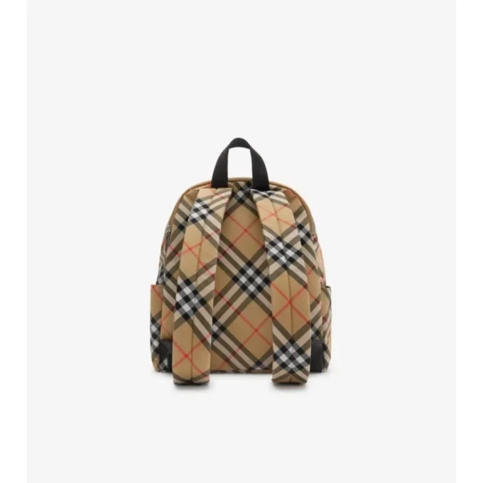 Mochila pequeña con estampado de cuadros Mochila pequeña con estampado de cuadros
