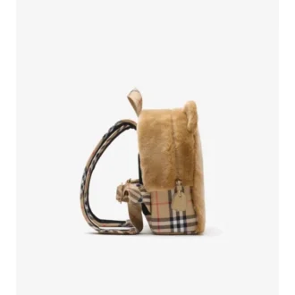 Mochila Teddy de piel sintética
