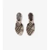 Mules Sloane con estampado de cuadros 