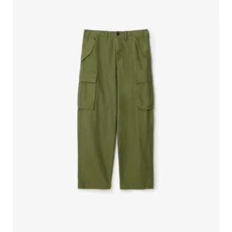 Pantalones cargo de algodón