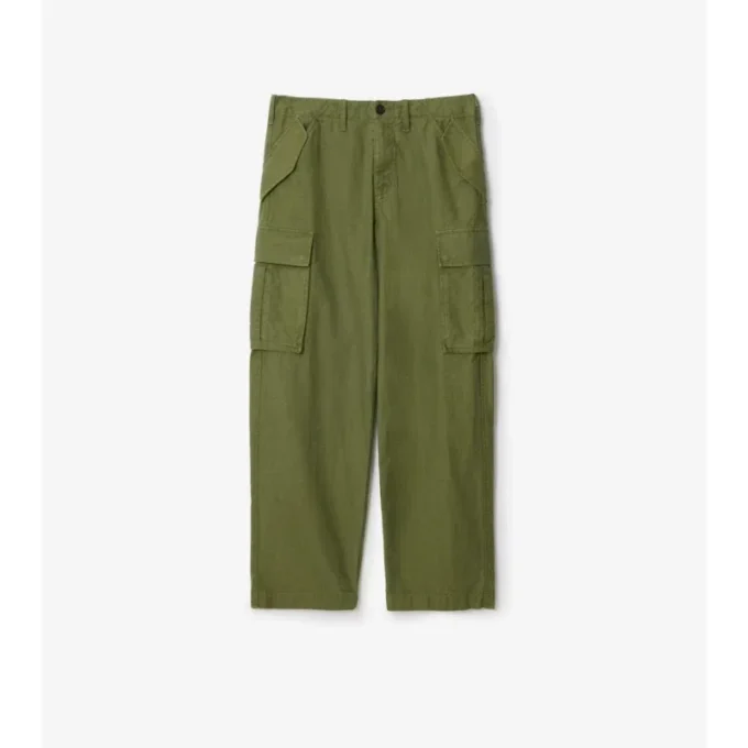 Pantalones cargo de algodón