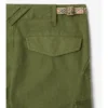 Pantalones cargo de algodón