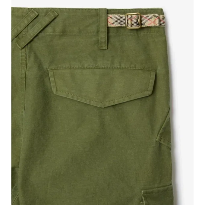 Pantalones cargo de algodón