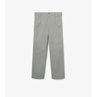Pantalones cargo de sarga de algodón Pantalones cargo de sarga de algodón