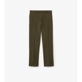 Pantalones chinos de sarga de algodón
