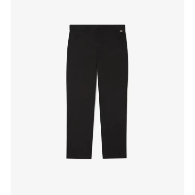 Pantalones chinos de sarga de algodón Pantalones chinos de sarga de algodón