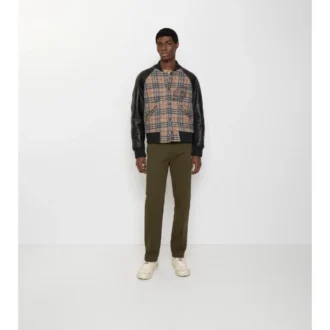 Pantalones chinos de sarga de algodón