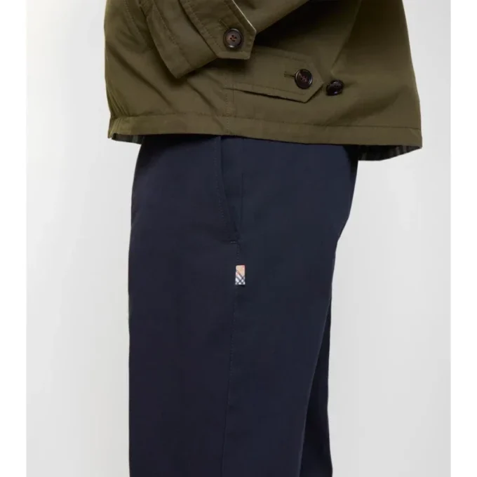 Pantalones chinos de sarga de algodón Pantalones chinos de sarga de algodón