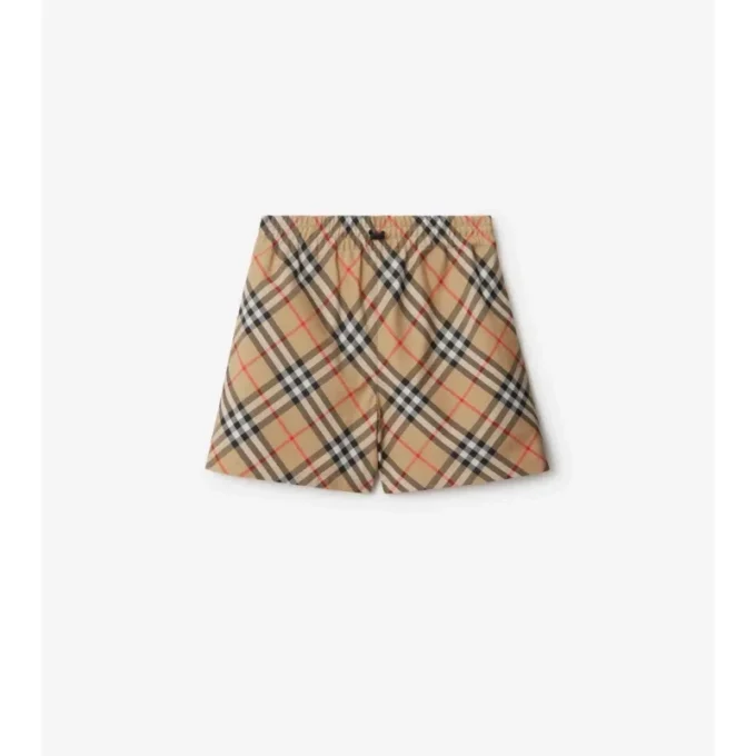 Pantalones cortos a cuadros