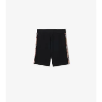 Pantalones cortos de algodón a cuadros