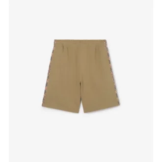 Pantalones cortos de algodón a cuadros