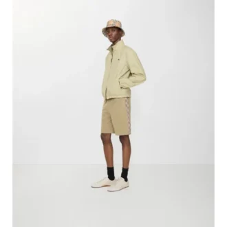 Pantalones cortos de algodón a cuadros