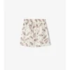 Pantalones cortos de algodón con estampado de paraguas Pantalones cortos de algodón con estampado de paraguas