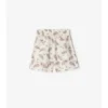 Pantalones cortos de algodón con estampado de paraguas Pantalones cortos de algodón con estampado de paraguas