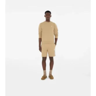 Pantalones cortos de algodón con estampado Knight