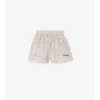 Pantalones cortos de algodón con margaritas Pantalones cortos de algodón con margaritas