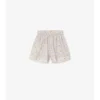 Pantalones cortos de algodón con margaritas Pantalones cortos de algodón con margaritas