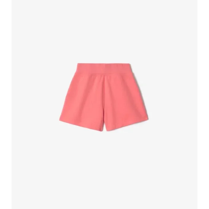 Pantalones cortos de algodón con ribete de cuadros Pantalones cortos de algodón con ribete de cuadros