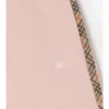 Pantalones cortos de algodón con ribete de cuadros Pantalones cortos de algodón con ribete de cuadros
