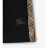 Pantalones cortos de algodón con ribete de cuadros