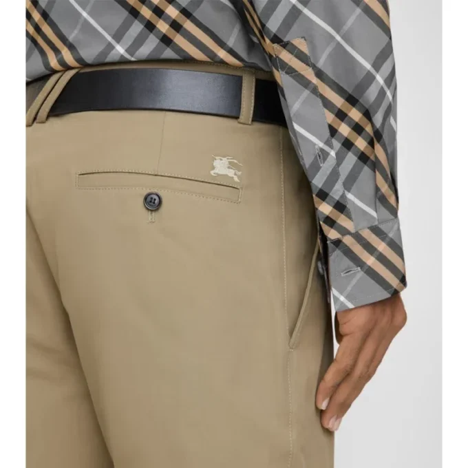Pantalones cortos de sarga de algodón Pantalones cortos de sarga de algodón