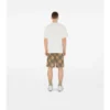 Pantalones cortos de seda a cuadros