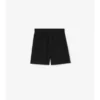 Pantalones cortos de voile de algodón con estampado de cuadros