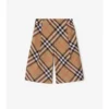 Pantalones de algodón con estampado de cuadros